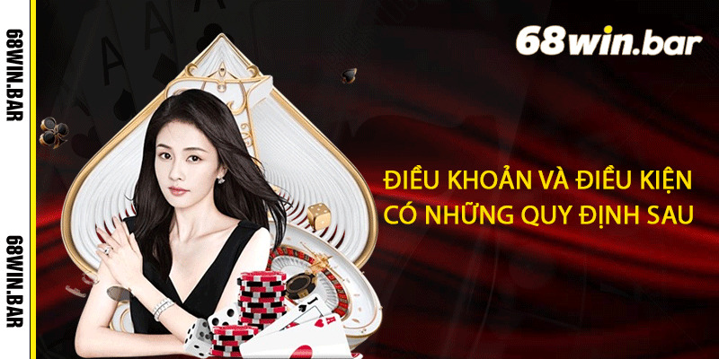 Điều khoản và điều kiện có những quy định sau